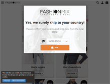 Tablet Screenshot of fashionmix.net