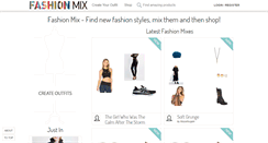 Desktop Screenshot of fashionmix.com